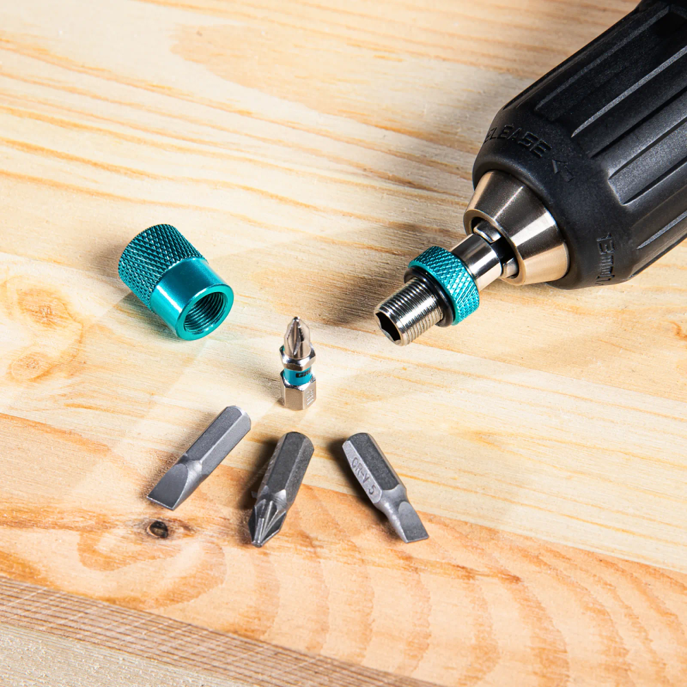 Адаптер для бит с ограничителем и двойным магнитом, 1/4 Gross - изображение 8