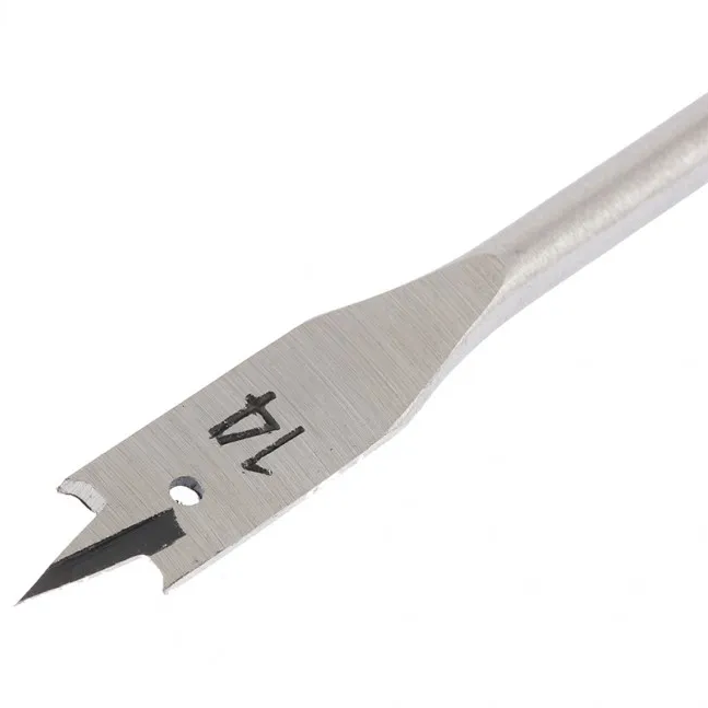 Сверло по дереву перовое, 14 мм, шестигранный хвостовик Matrix - изображение 2