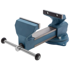 Тиски слесарные, 140 мм, поворотные (Глазов) Россия - изображение 11