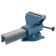 Тиски слесарные, 140 мм, поворотные (Глазов) Россия - изображение 8