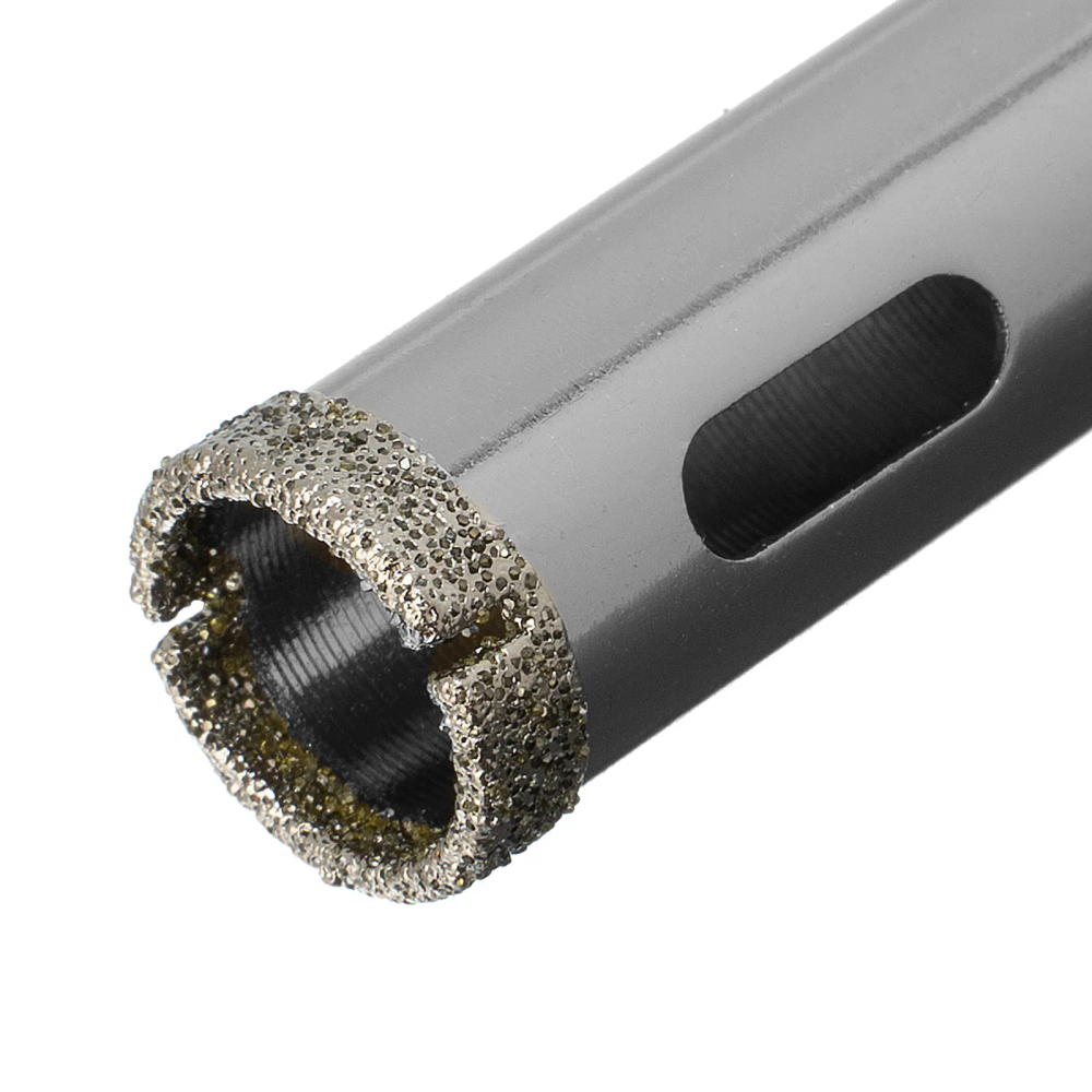 Сверло алмазное по керамограниту, 14х67 мм, трехгранный хвостовик Matrix - изображение 4