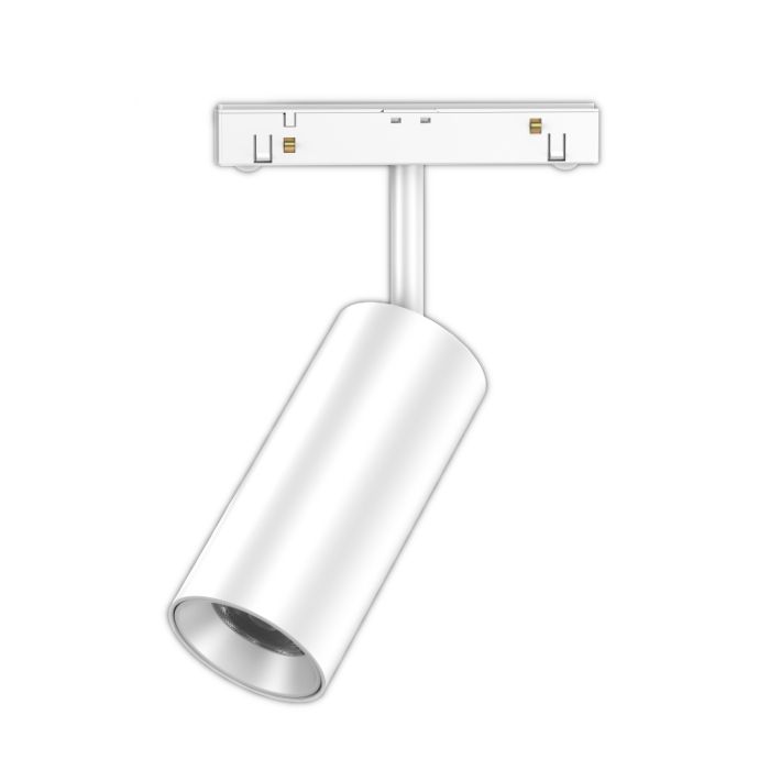 Трековый светодиодный точечный светильник 14W, CRI90, 3000К, угол 36°,  IP20, NO DIM, 48B, белый