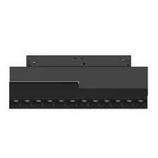 Трековый светодиодный линейный светильник 14W, CRI90, 3000К, угол 45°, IP20, NO DIM, 48B, чёрный - изображение 4