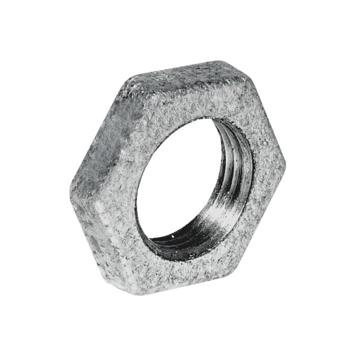 Контргайка чугун оцинкованная Ду15 (1/2") Fittex