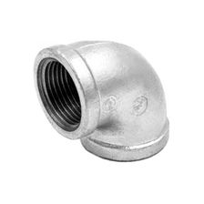 Угольник чугун оцинкованный Ду15 (1/2") м/м Fittex PLUS - изображение 2