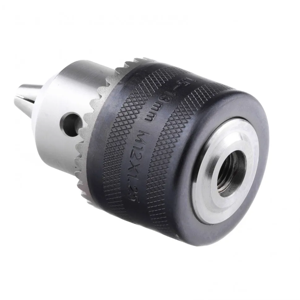 Патрон для дрели ключевой, 1.5-13 мм, М12х1.25, адаптер SDS Plus Сибртех - изображение 4