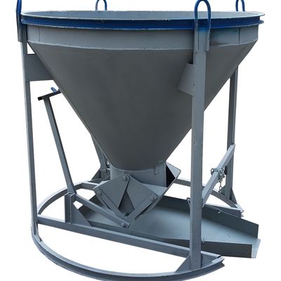 Бадья для бетона Рюмка 1,5 (БН-1,5), с лотком 600х1500 мм усиленная - изображение 4