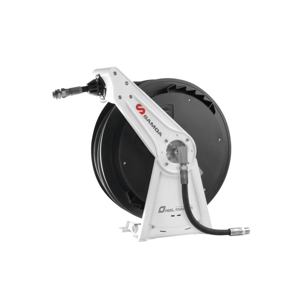 Катушка с одной алюминиевой опорой 15 м х 3/8, консистентная смазка Samoa SINGLE ARM G.REEL EMGX-15
