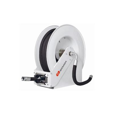 Катушка с одной алюминиевой опорой 15 м х 3/8, консистентная смазка Samoa SINGLE ARM G.REEL EMGX-15 - изображение 5