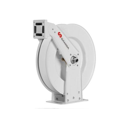 Катушка с одной алюминиевой опорой 15 м х 3/8, консистентная смазка Samoa SINGLE ARM G.REEL EMGX-15 - изображение 7