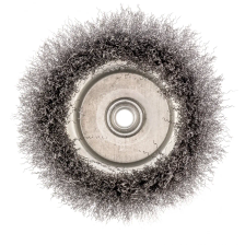 Щетка для УШМ, 150 мм, М14, чашка, витая проволока 0.3 мм Сибртех - изображение 6