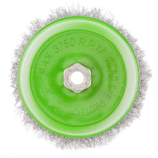 Щетка для УШМ, 150 мм, М14, чашка, витая проволока 0.3 мм Сибртех - изображение 7