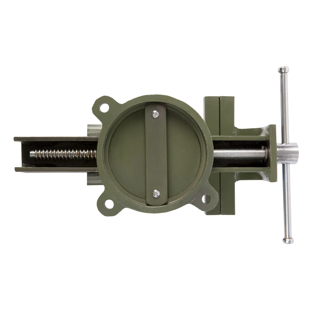 Тиски слесарные, 150 мм, стальные, поворотные Сибртех - изображение 3