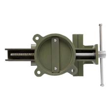 Тиски слесарные, 150 мм, стальные, поворотные Сибртех - изображение 8