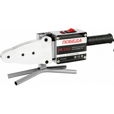 Аппарат для сварки пластиковых труб ПОБЕДА ПТ-1500 (металл. кейс) - изображение 8