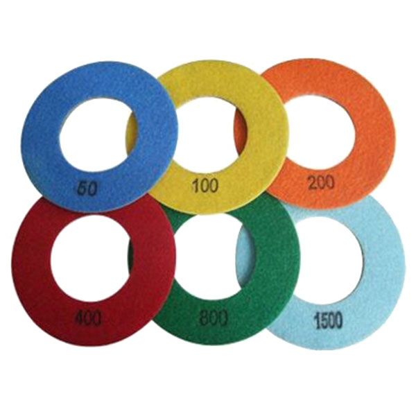 Шлифовальный пад белый 1500 грит  для болгарки и GROST EGM180 (180 мм)