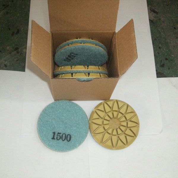 Шлифовальный пад 1500 грит для сухой шлифовки для GROST PMC и PMP (белый, 76 мм) - изображение 2