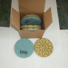 Шлифовальный пад 1500 грит для сухой шлифовки для GROST PMC и PMP (белый, 76 мм) - изображение 4