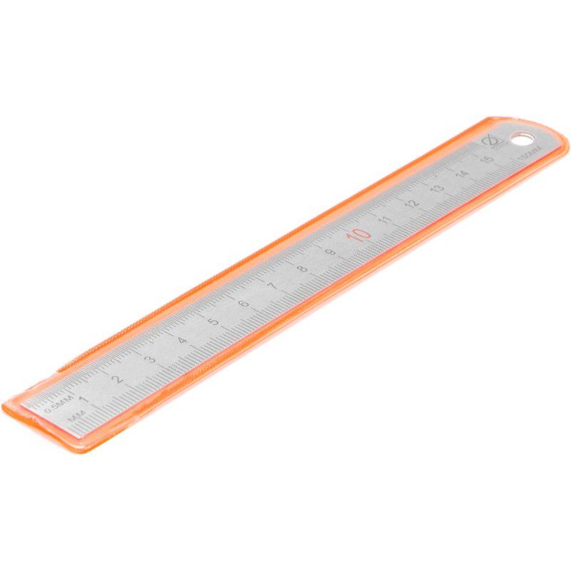 Линейка измерительная  150х19мм металлическая Эталон - изображение 3