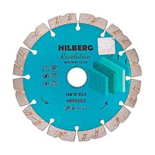 Диск алмазный отрезной 150x22,23x12 Hilberg Revolution HMR803 - изображение 2