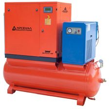 Винтовой компрессор ЗИФ СВЭ 1,5/1,0 ШМ ременная ОиР-500 - изображение 4