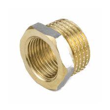 Футорка латунная Ду15х10 р/м никель Aquasfera 9024-01 - изображение 2