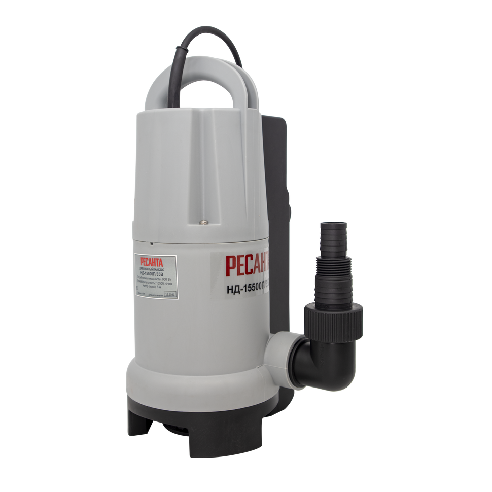Насос дренажный Ресанта НД-15500П/35B - изображение 3