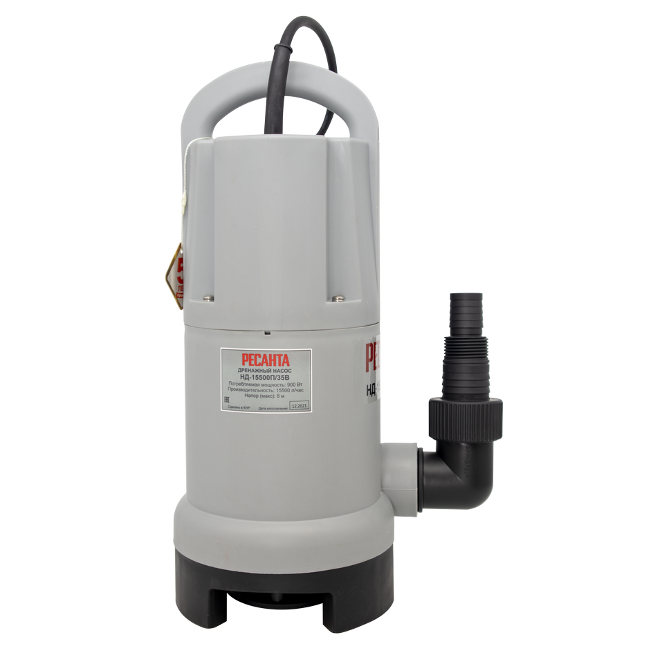 Насос дренажный Ресанта НД-15500П/35B - изображение 5