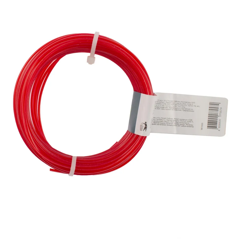 Леска для триммера звезда, 1.6 ммх15 м, Россия Сибртех - изображение 2