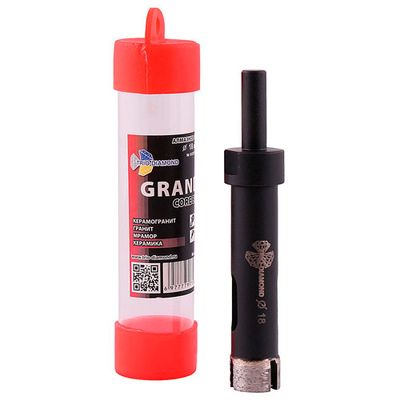 Коронка алмазная по керамике и кафелю с центрирующим сверлом 16 мм - изображение 8