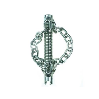 Цепная насадка без кольца с гладкой цепью с муфтой 16 мм, насадка 30 мм, с 2 цепями