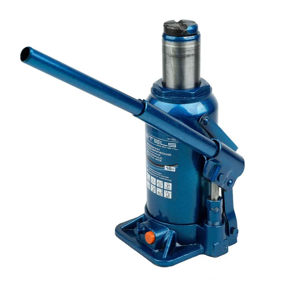 Домкрат гидравлический бутылочный, 16 т, H подъема 230-460 мм Stels - изображение 6
