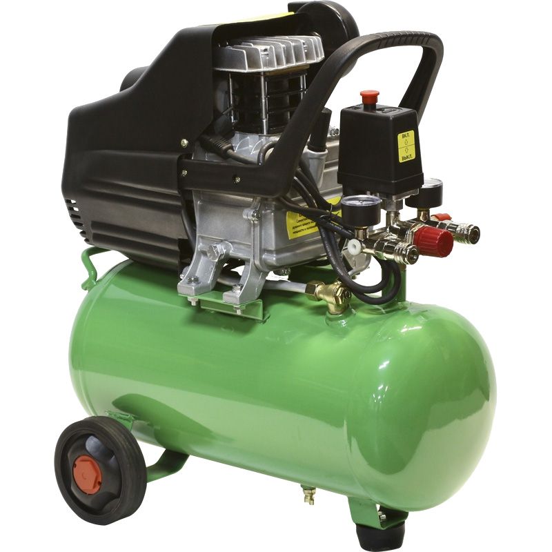 Компрессор масляный коаксиальный Калибр КМК-1600/24У - изображение 2