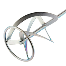 Насадка для миксера, для тяжелых растворов, 160х590 мм, оцинкованная, хвостовик резьба М14 Сибртех - изображение 7