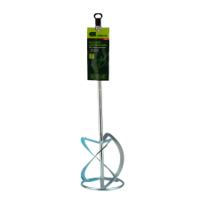 Насадка для миксера, для тяжелых растворов, 160х590 мм, оцинкованная, хвостовик резьба М14 Сибртех - изображение 8