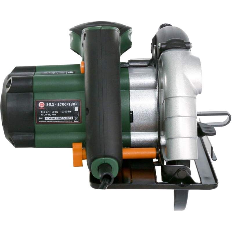 Пила дисковая Калибр ЭПД-1700/190+ - изображение 3