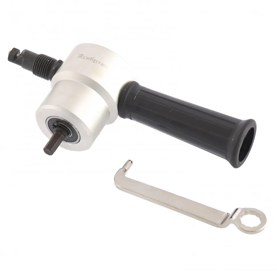 Насадка на дрель Сибртех для резки листового металла до 1.8 мм