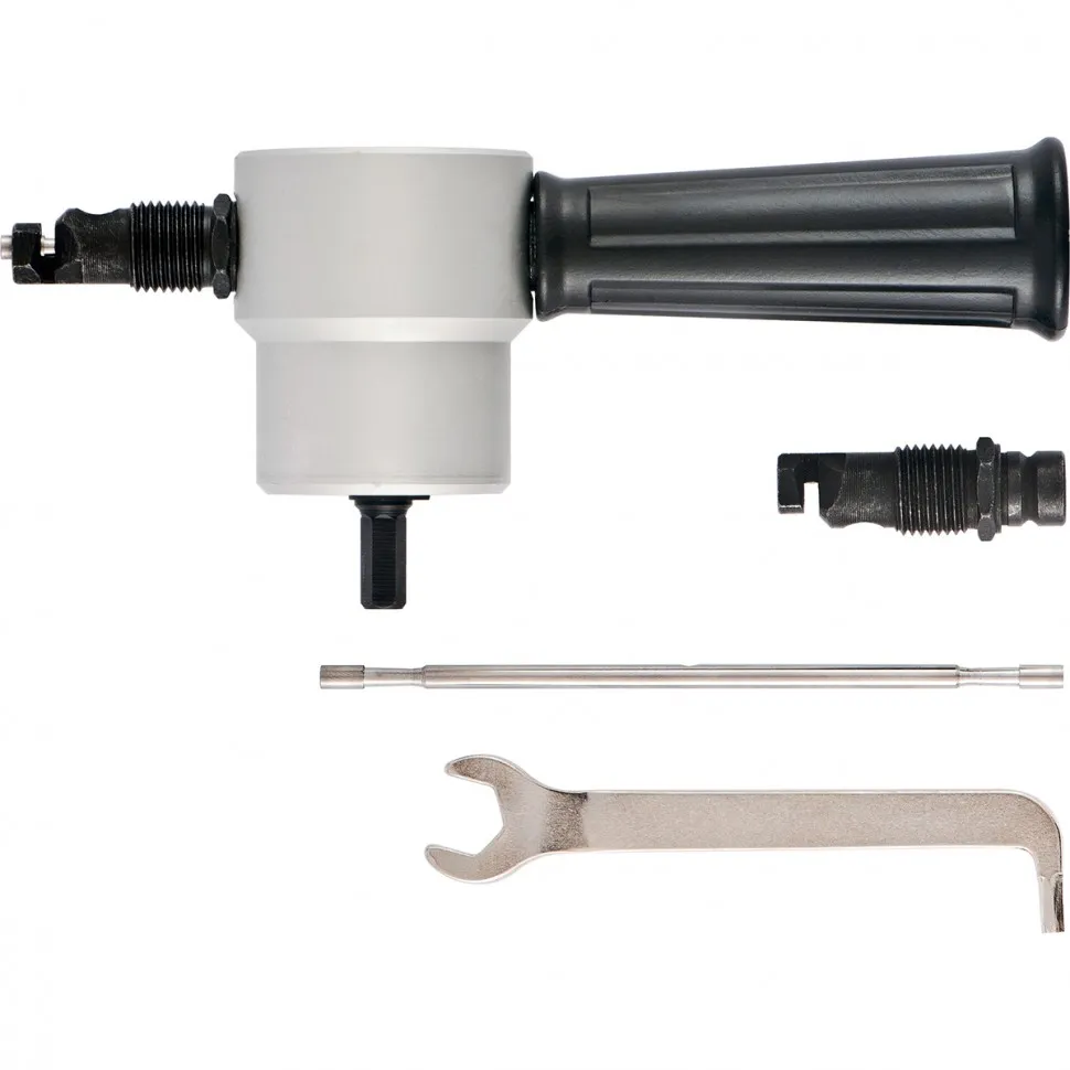 Насадка на дрель Сибртех для резки листового металла до 1.8 мм металлический кейс