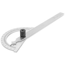 Угломер-транспортир мод. УТ-180 0-180° (80х120мм, 1°) (ГРСИ №83810-21) КЛБ - изображение 5