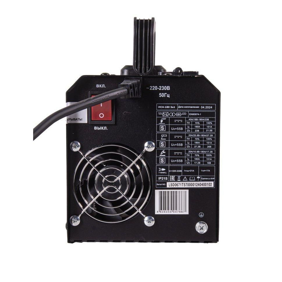 Сварочный полуавтомат Вихрь ИСА-180 3 в 1 - изображение 4