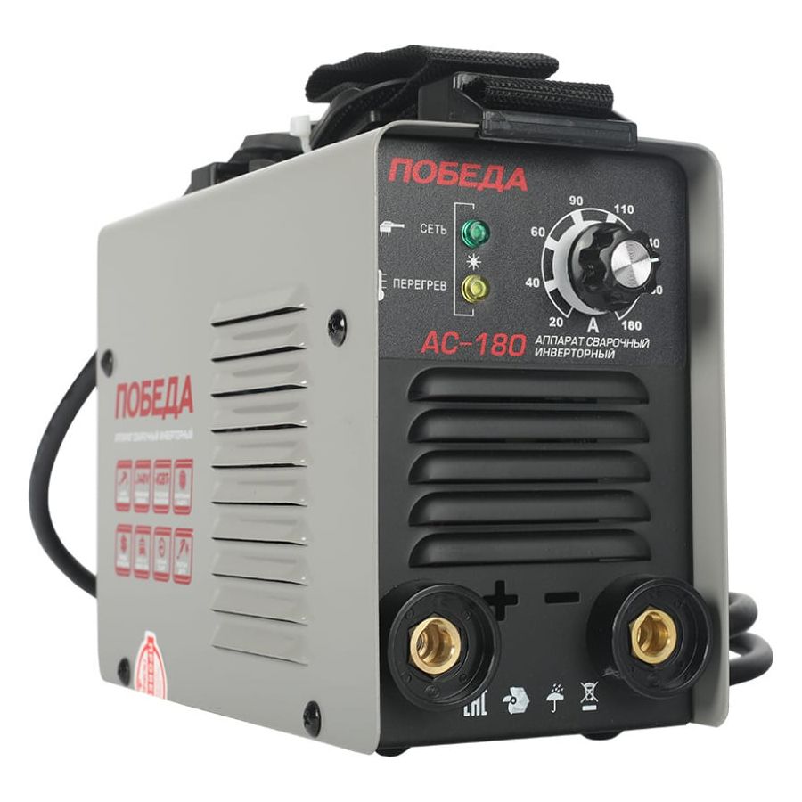 Сварочный аппарат инверторный ПОБЕДА АС 180 4,5кВт, 180А - изображение 2