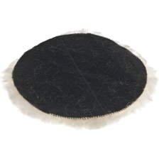 Насадка полировальная под липучку, 180 мм, натуральная шерсть Matrix - изображение 5