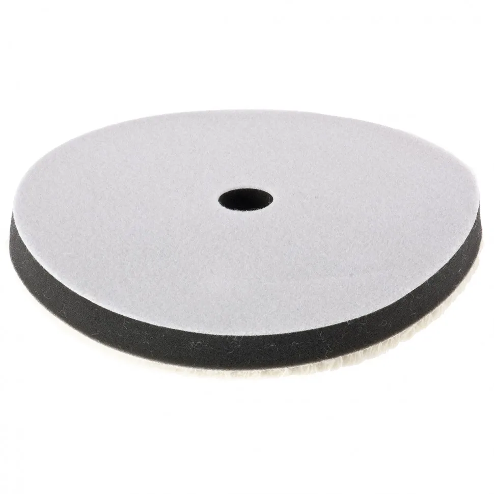 Насадка полировальная под липучку, 180 мм, короткая плетеная шерстяная нить Matrix - изображение 2