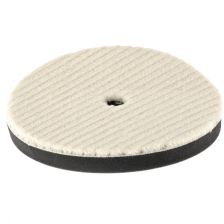 Насадка полировальная под липучку, 180 мм, короткая плетеная шерстяная нить Matrix - изображение 5