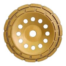 Алмазная чашка по бетону 180мм SEGMENT ТИТАН (желтая) - изображение 2