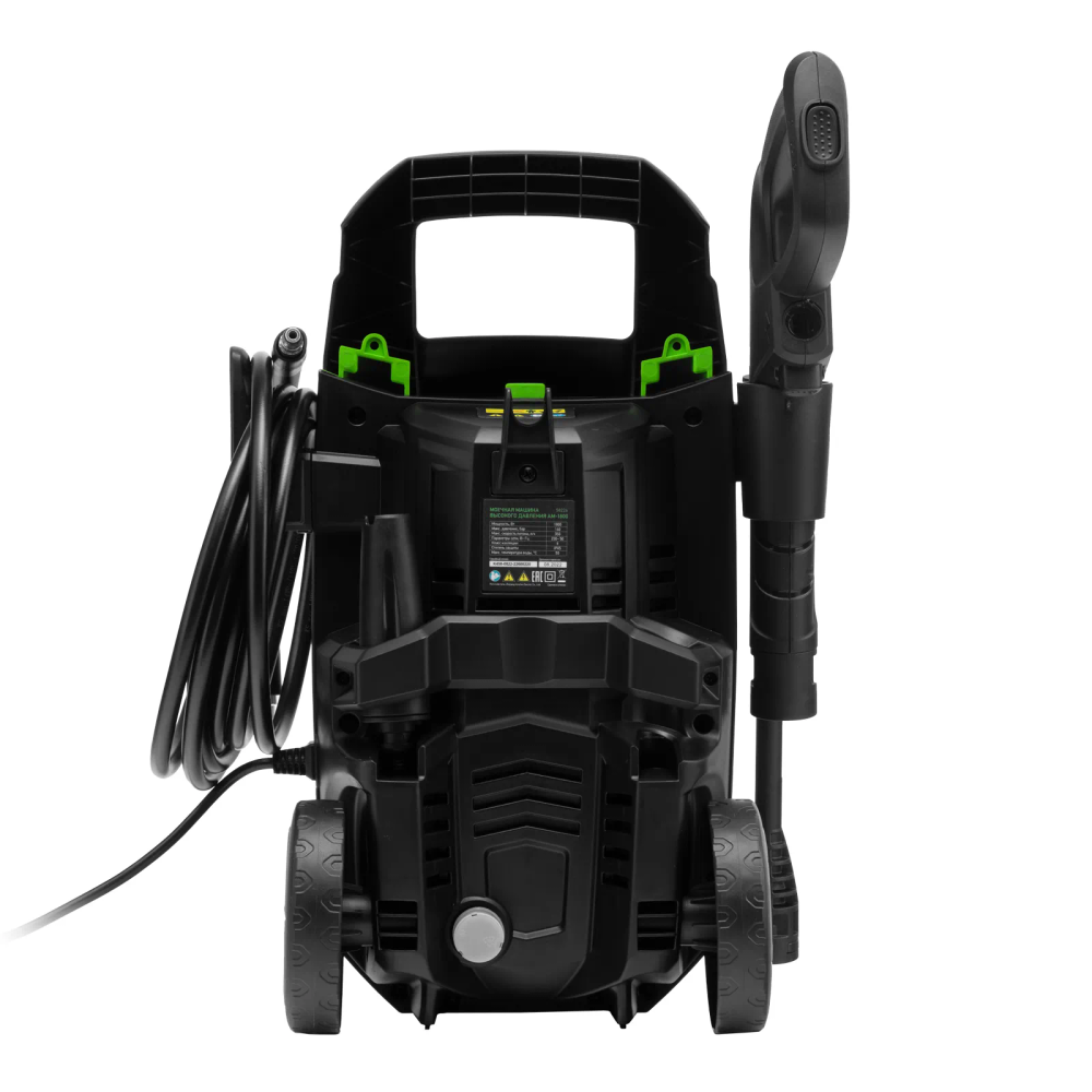 Мойка высокого давления Сибртех АМ-1800, 1800 Вт, 140 бар, 350 л/ч, колесная - изображение 6