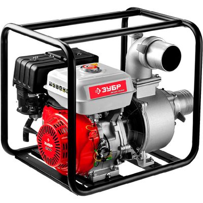 Мотопомпа бензиновая для грязной воды ЗУБР МПГ-1800 - изображение 10