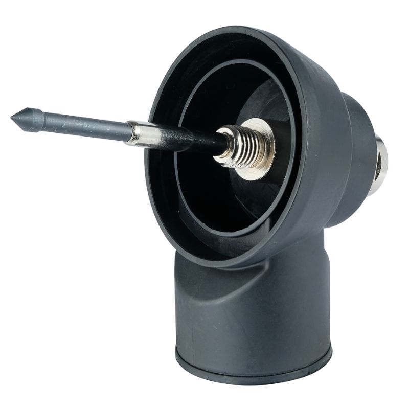 Пылеулавливающая насадка на подрозетник М18х2,5 в комплекте с центратором