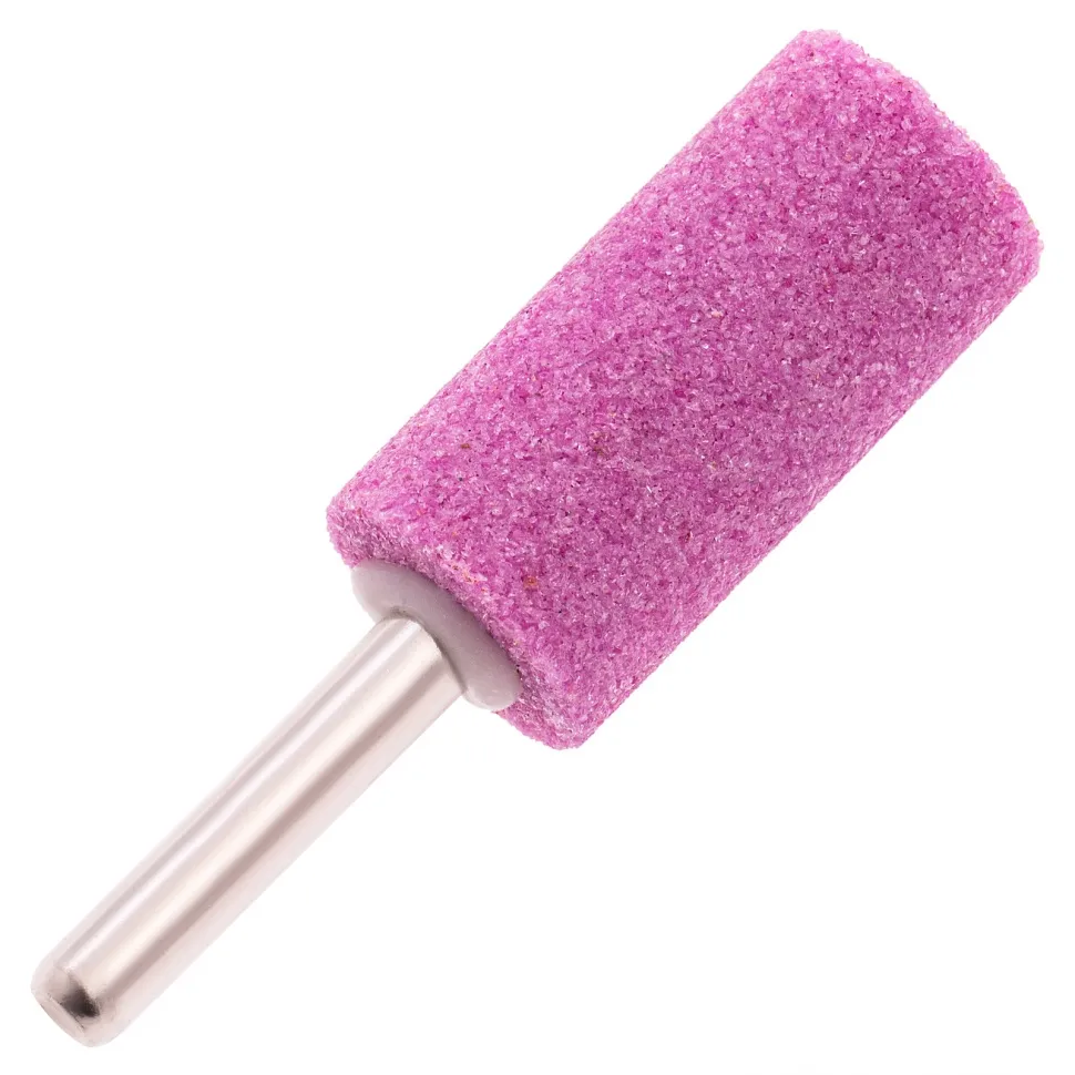 Шарошка абразивная, цилиндр удлиненный, 19 x 38 x 6 мм, F46, 3 шт Matrix - изображение 3