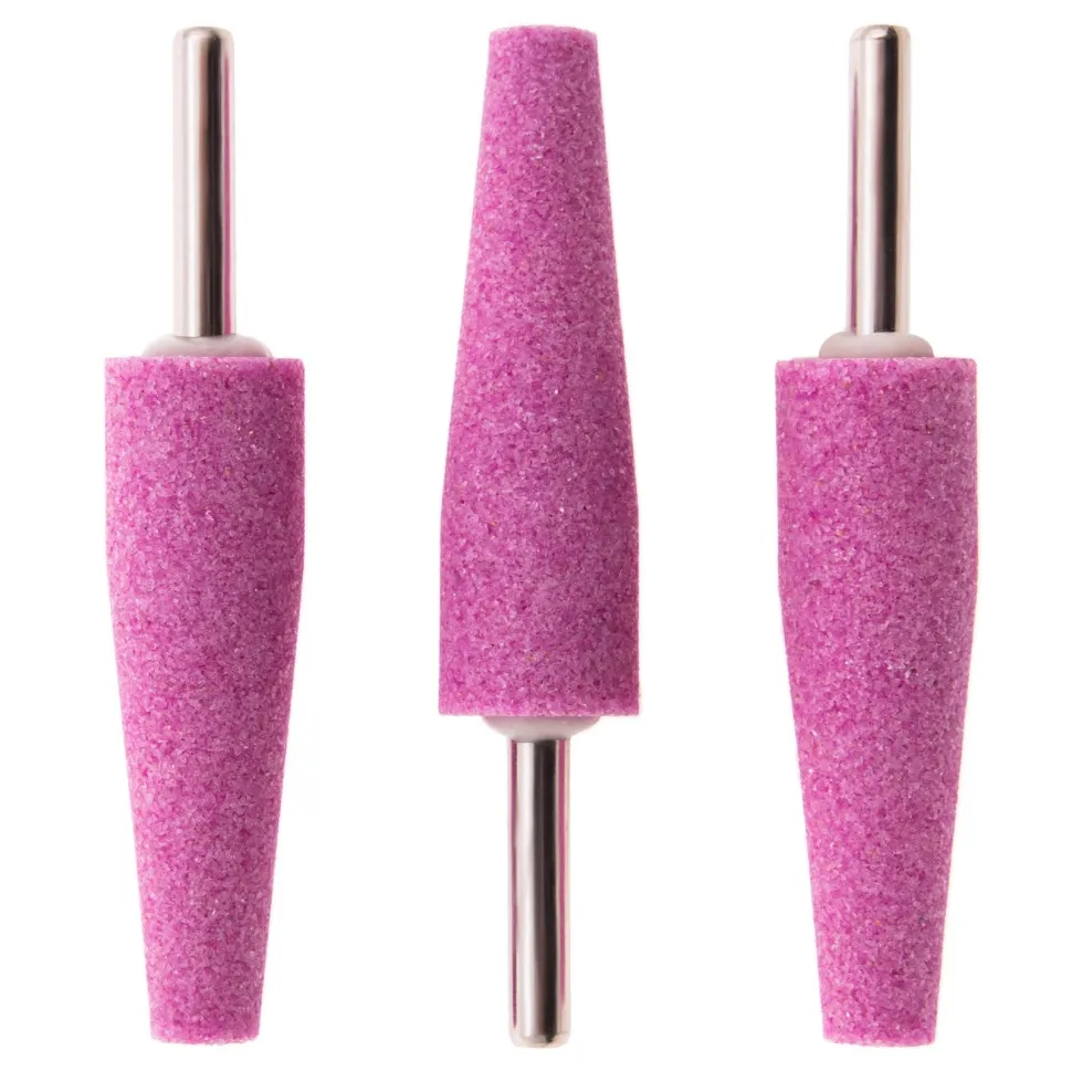 Шарошка абразивная, конус удлиненный, 19 x 60 x 6 мм, F46, 3 шт Matrix - изображение 5